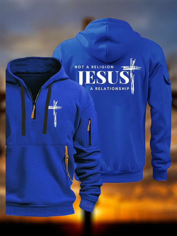 It’S Not Religion It’S A Relationship Jesus God Christian Zipper Hoodies