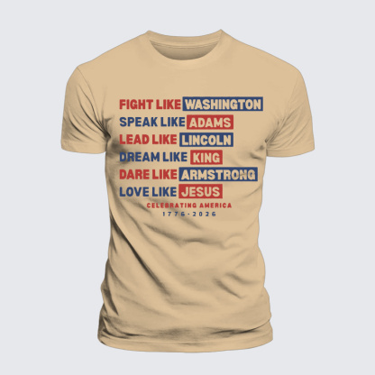 Love Like Jesus God Christian Premium Mercerized Cotton Tee