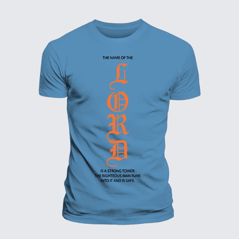 LORD Jesus God Christian Premium Mercerized Cotton Tee