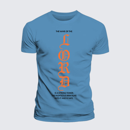 LORD Jesus God Christian Premium Mercerized Cotton Tee