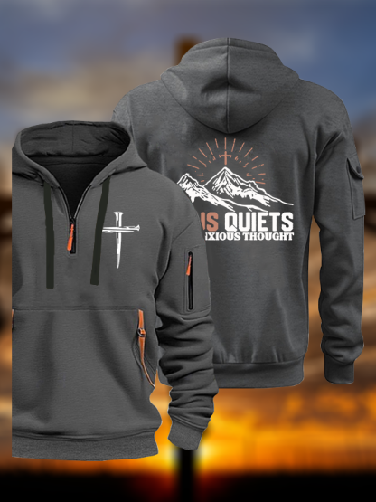 Jesus Quiets Every Anxious Thought Jesus God Christian Zipper Hoodies