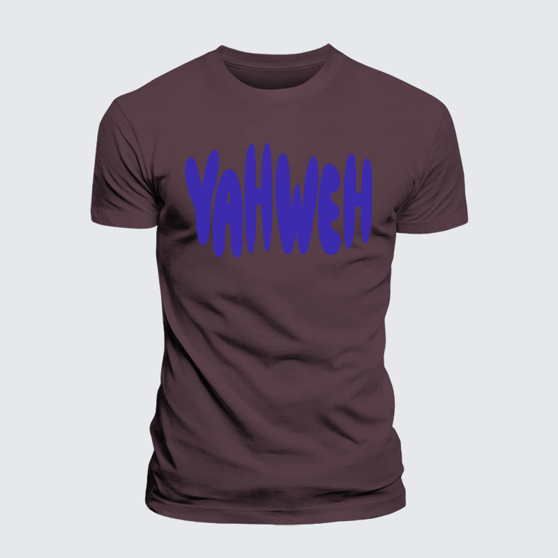YAHWEH Jesus God Christian Premium Mercerized Cotton Tee