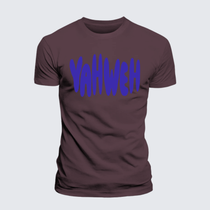 YAHWEH Jesus God Christian Premium Mercerized Cotton Tee