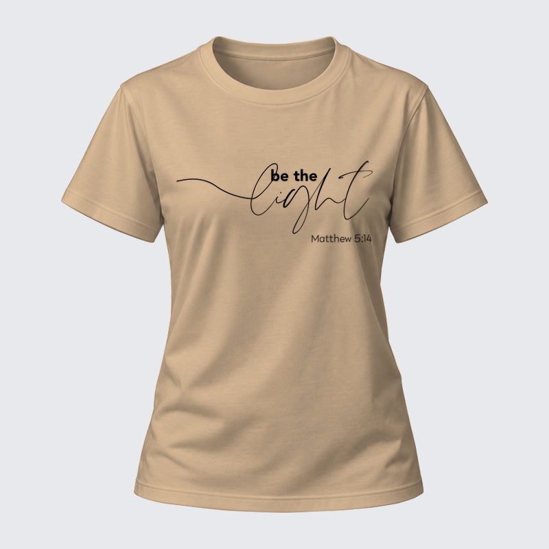 Women's T-shirts – Be The Light