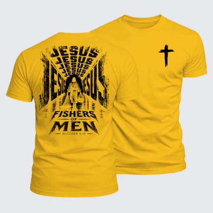 Luxe Mercerized Cotton Tee - Fishers of Men – Matthew 4:19