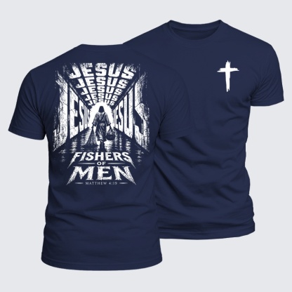 Luxe Mercerized Cotton Tee - Fishers of Men – Matthew 4:19