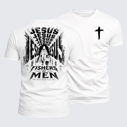 Luxe Mercerized Cotton Tee - Fishers of Men – Matthew 4:19