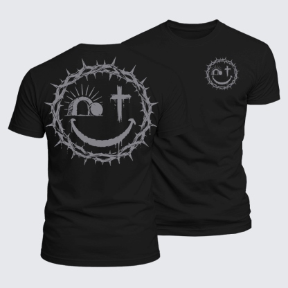 Luxe Mercerized Cotton Tee - He Is Risen