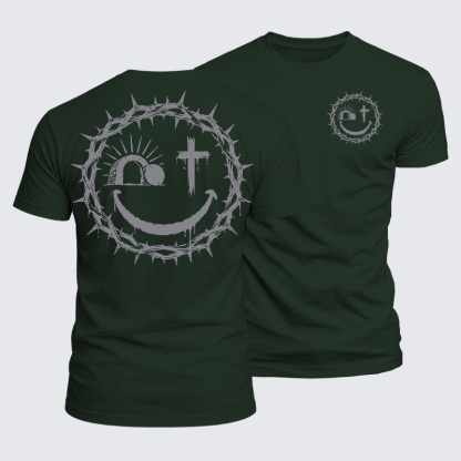 Luxe Mercerized Cotton Tee - He Is Risen