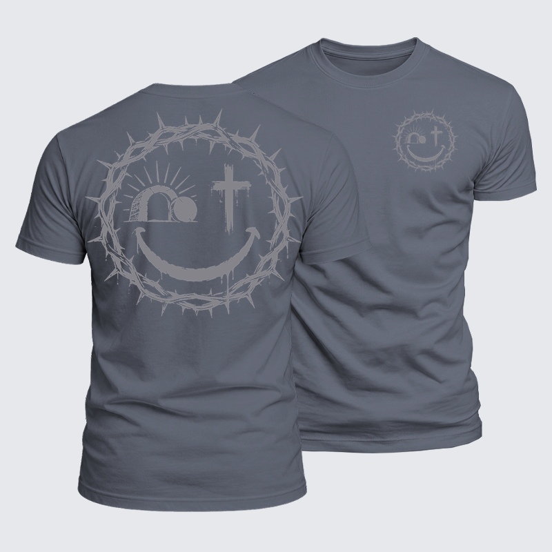 Luxe Mercerized Cotton Tee - He Is Risen