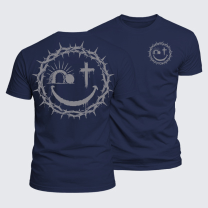 Luxe Mercerized Cotton Tee - He Is Risen