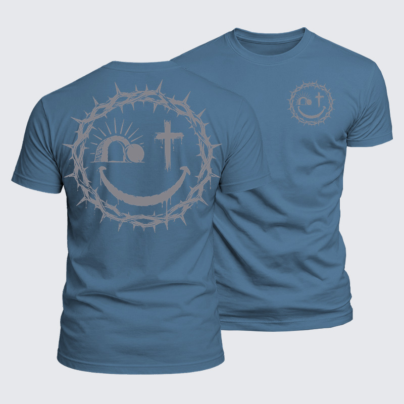 Luxe Mercerized Cotton Tee - He Is Risen