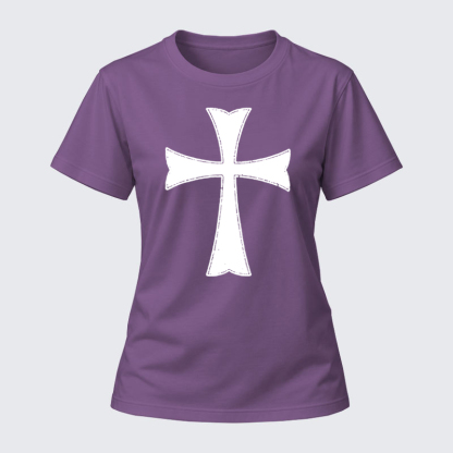 Women's T-shirts  - Knights Templar Crusader Cross   