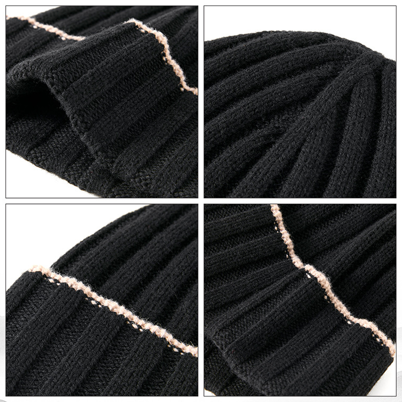 Classic Wool Blend Knit Beanie