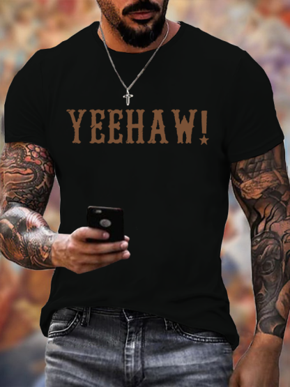 Yeehaw Christian Cotton T-Shirt