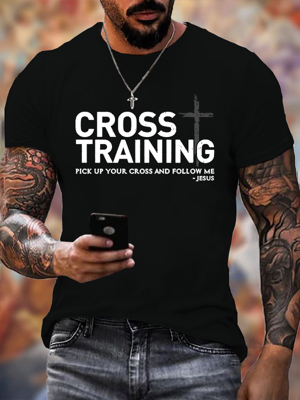 Cross Training Christian Cotton T-Shirt