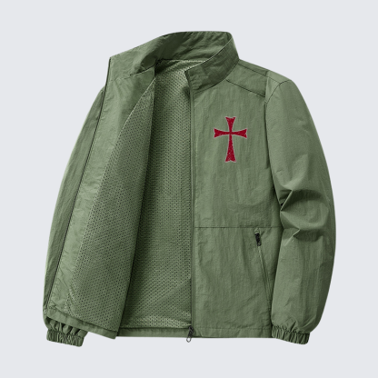 Knights Templar Crusader Quick-Dry Lightweight Jacket
