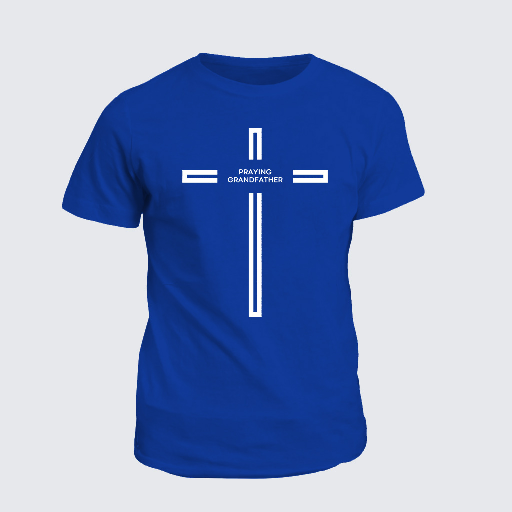 Classic Cotton Tee - Praying Grandpa