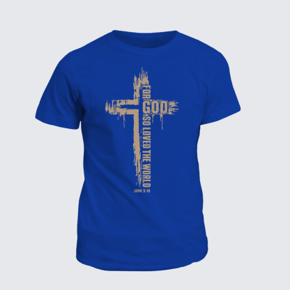 Classic Cotton Tee - God Loved The World