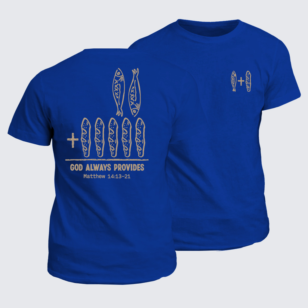 Classic Cotton Tee - God Always Provides