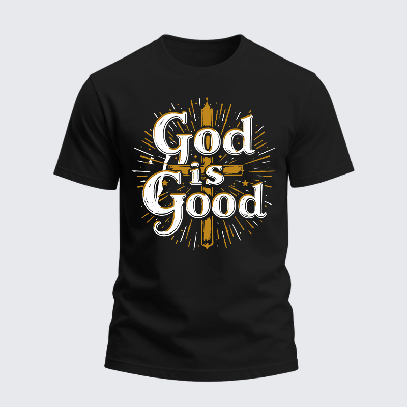 Heavyweight Cotton Tee - God Is Good