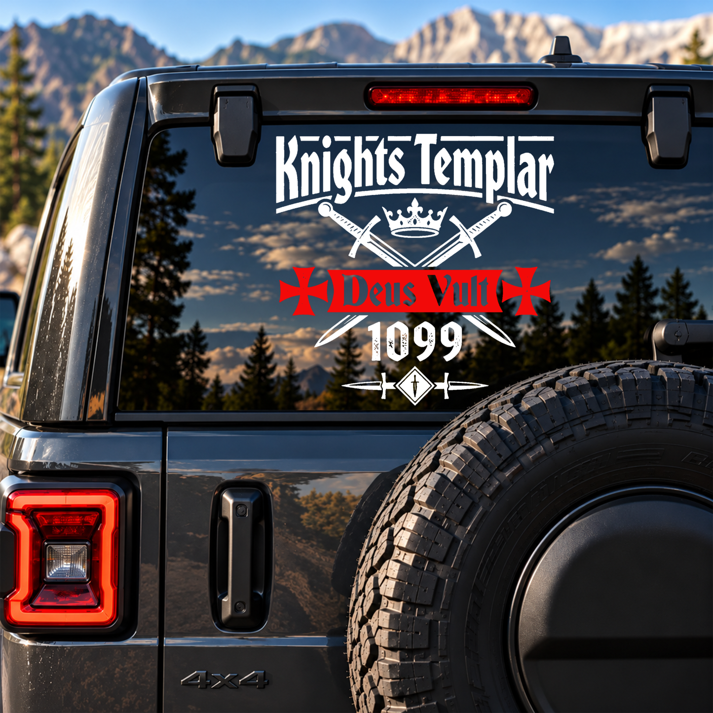 Car & Truck Vinyl Decals - Christ Is King