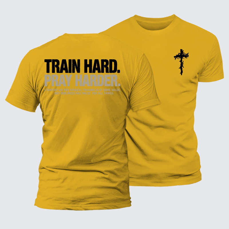 Faith Jesus God Christian Premium Mercerized Cotton Tee