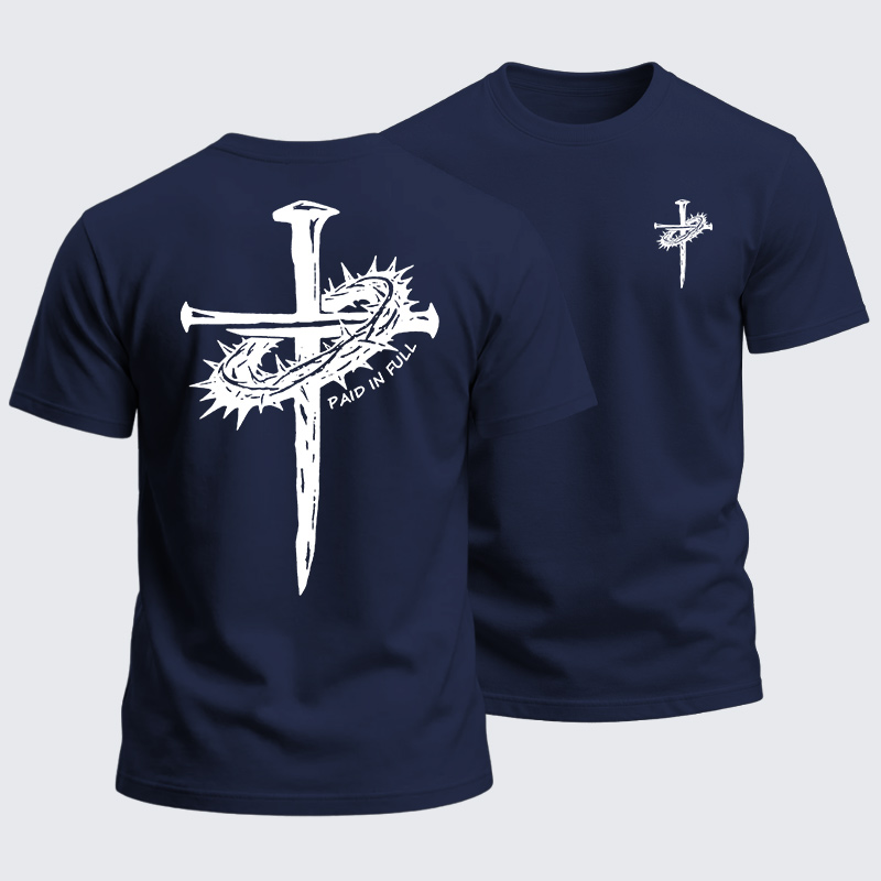 Heavyweight Cotton Tee - Paid In Full
