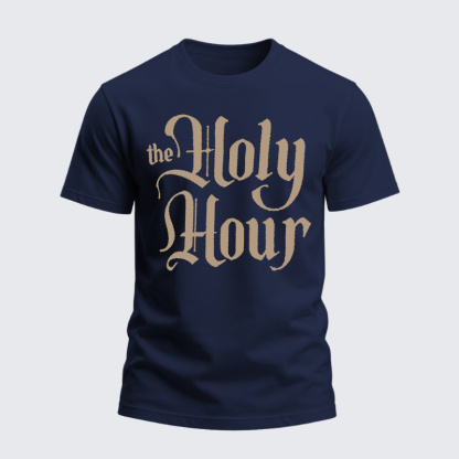 Heavyweight Cotton Tee - The Holy Hour