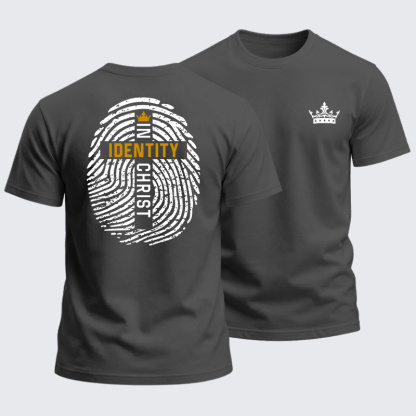 Heavyweight Cotton Tee - Identify In Christ