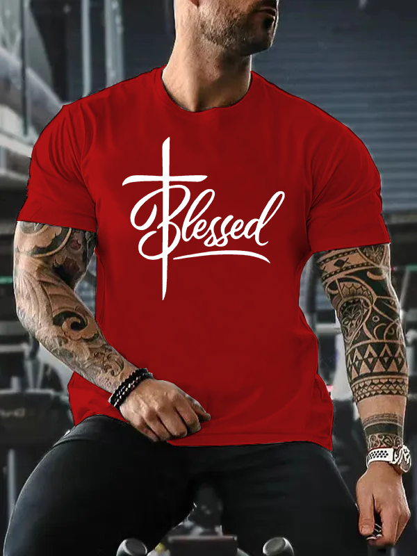 Faith Jesus God Christian Cotton T-Shirt