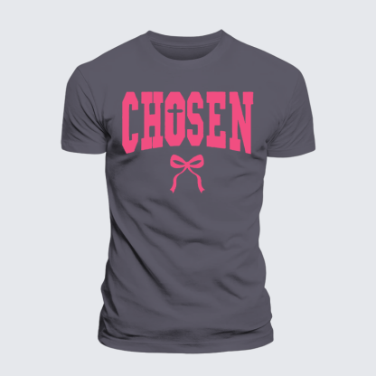 Chosen Jesus God Christian Premium Mercerized Cotton Tee