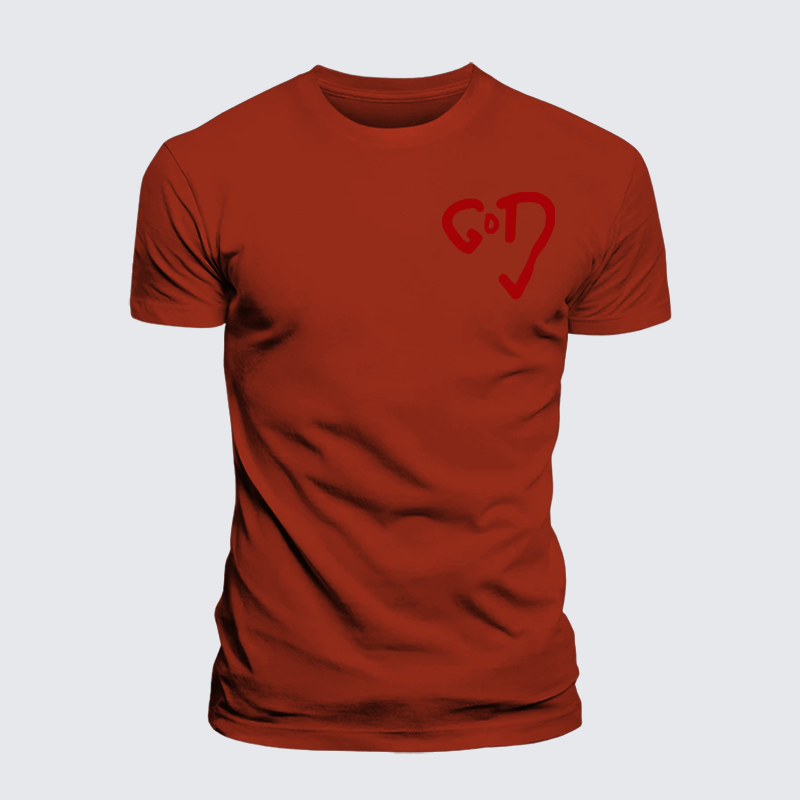 The God Jesus God Christian Premium Mercerized Cotton Tee