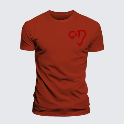 The God Jesus God Christian Premium Mercerized Cotton Tee