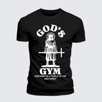 Your Body Is A Temple Of The Holy Spirit Jesus God Christian Premium Mercerized Cotton Tee