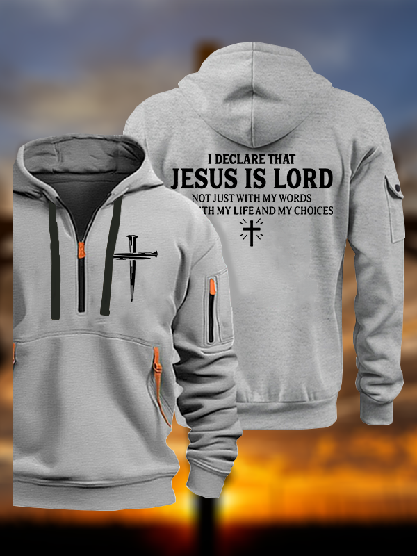 Jesus Is The Lord Jesus God Christian Zipper Hoodies