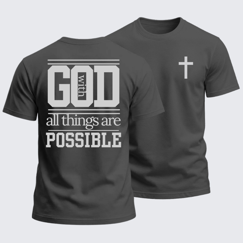 Heavyweight Cotton Tee - Christian Faith
