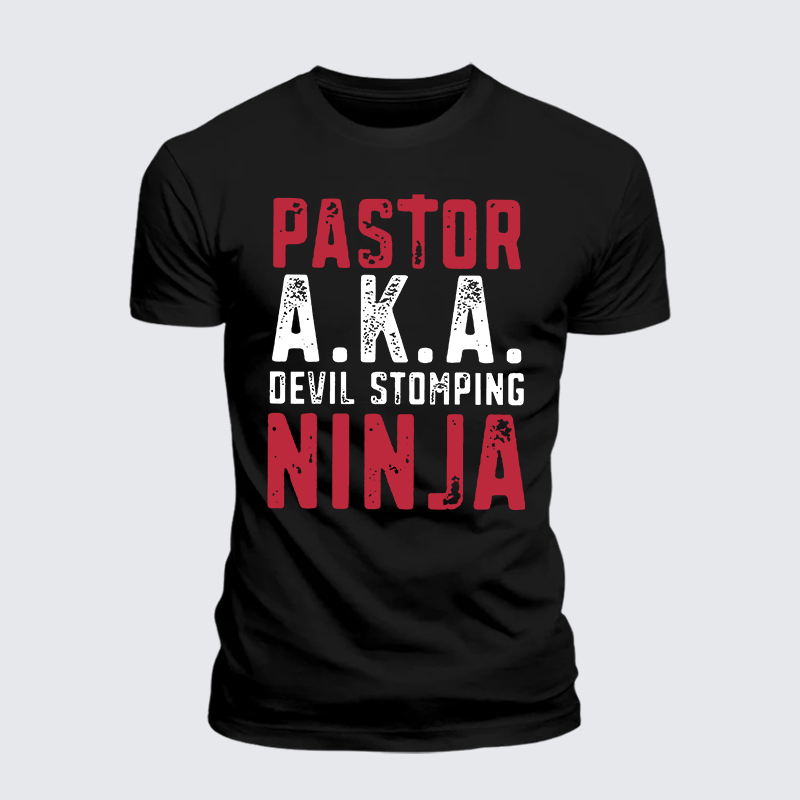 Man Of God Husband Dad Jesus God Christian Cotton T-Shirt