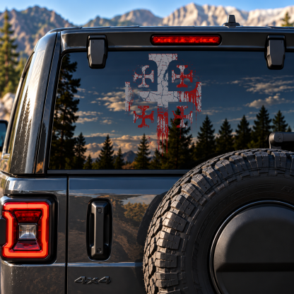 Car & Truck Vinyl Decals- Deus Vult