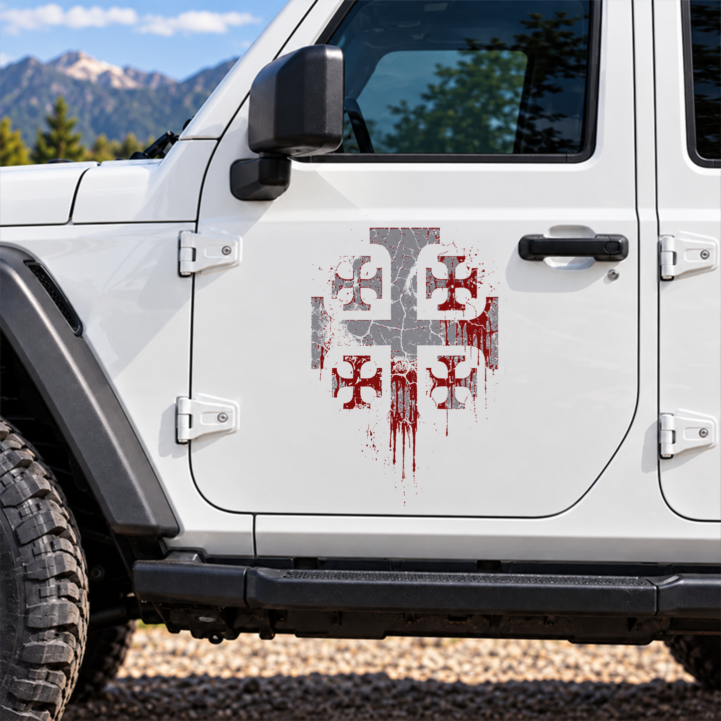 Car & Truck Vinyl Decals- Deus Vult