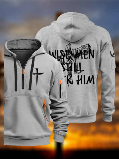 Wise Men Still Seek Him Jesus God Christian Zipper Hoodies