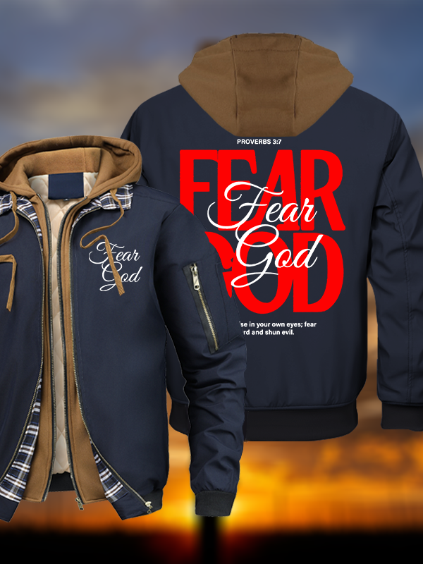 Fear God Warm Hooded Bomber Jacket