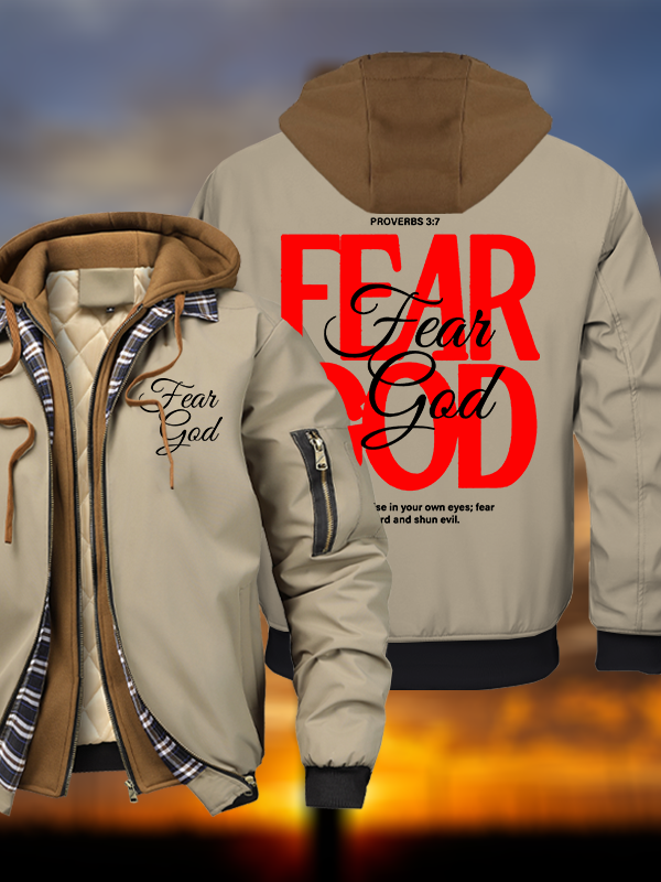 Fear God Warm Hooded Bomber Jacket