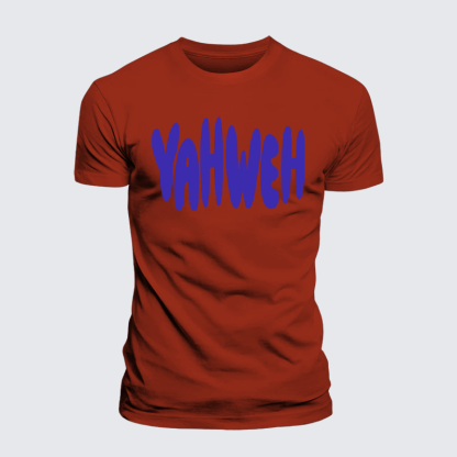 YAHWEH Jesus God Christian Premium Mercerized Cotton Tee