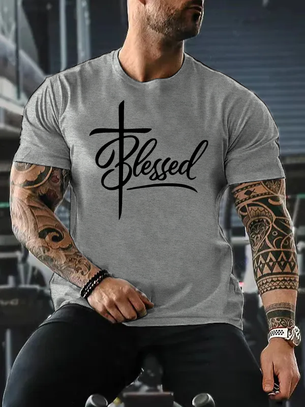 Faith Jesus God Christian Cotton T-Shirt