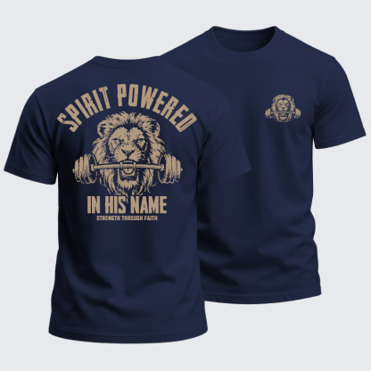 Heavyweight Cotton Tee - Spirit Powered