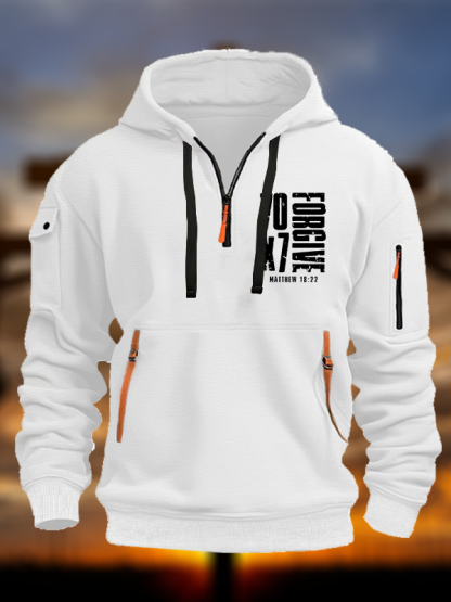 70×7 Forgive Jesus God Christian Zipper Hoodies