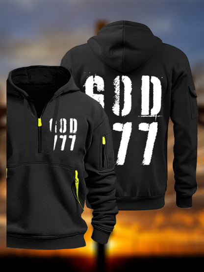 God 777 Jesus God Christian Zipper Hoodies