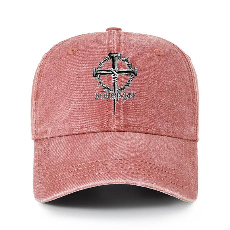 Heritage Washed Cap - Cross Forgiven