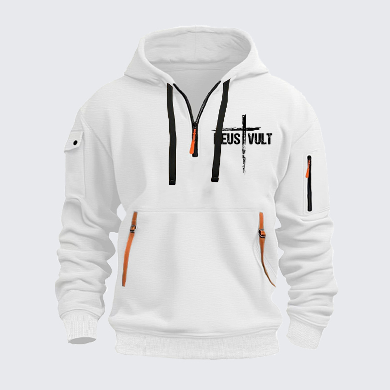 Zipper Hoodies –Deus Vult – God Wills It